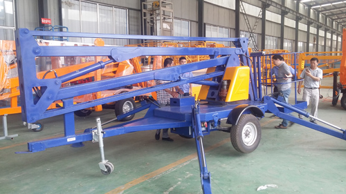 電瓶動(dòng)力車托折臂升降機(jī)，