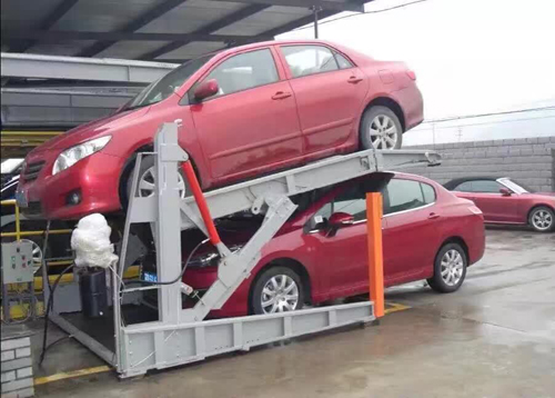 家用兩層停車升降平臺,安全方便省空間 家用兩層停車升降平臺,安全方便省空間